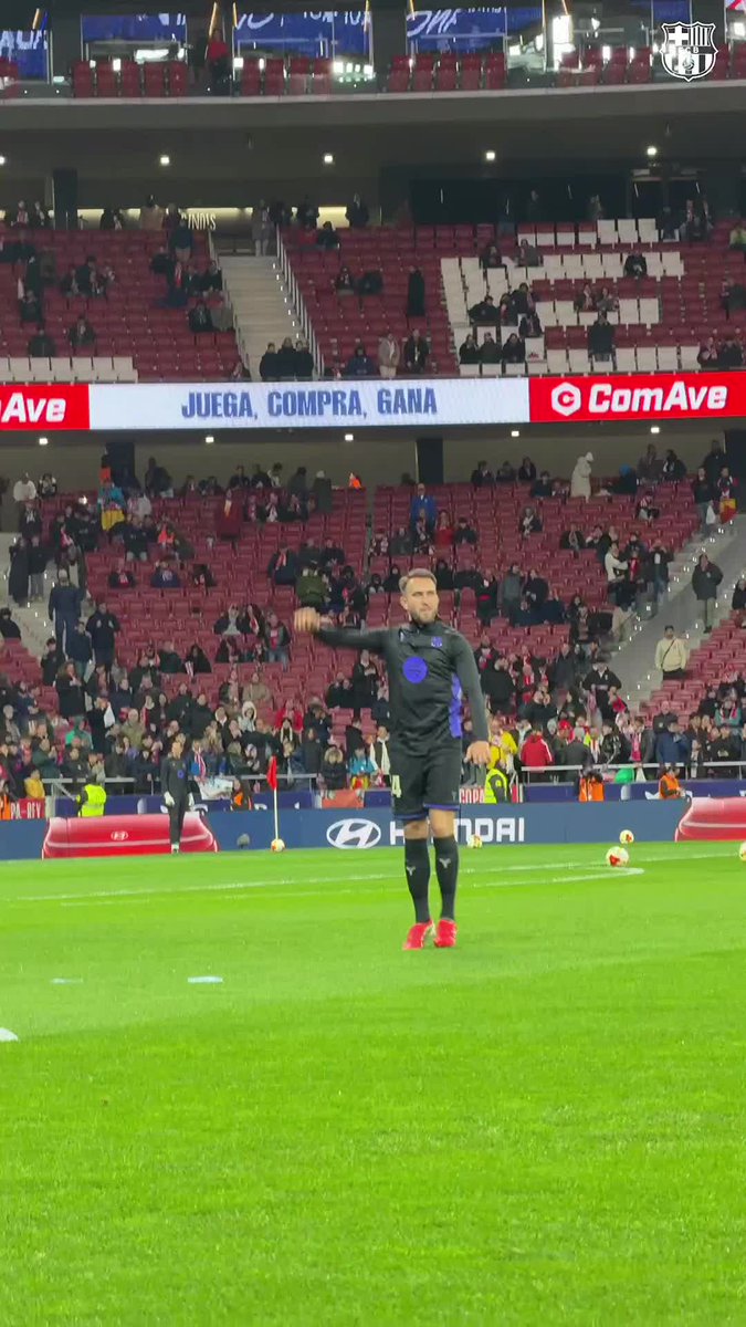 All set for the game! 🔥 SOM-HI, BARÇA 🔥