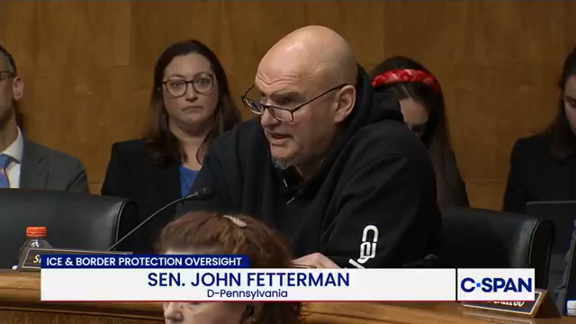 Sen. Fetterman: "If someone votes to shut the DHS down, they are not having any meaningful…impact on ICE because they have unlimited money, effectively, for right now?" ICE Acting Dir. Todd Lyons: "Yes, sir."