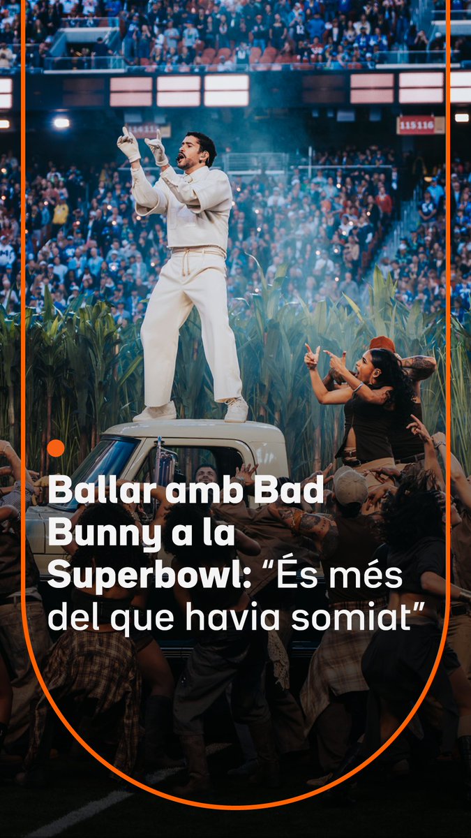 “Mai m'hauria imaginat que ballaria en una Superbowl.” La Júlia Pericas és de Vallromanes i va ser una de les ballarines de l’espectacle de Bad Bunny diumenge passat. “Des de petita ho he sacrificat tot per ballar, perquè era el que em feia feliç”