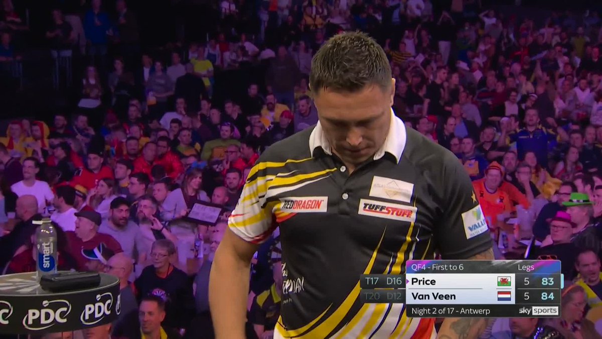 PRICE DEFIES VAN VEEN!! Another incredible Quarter-Final goes the distance as Gerwyn Price squeezes past Gian van Veen 6-5! He sets up a Semi-Final clash against compatriot Jonny Clayton... 📺 #PLDarts