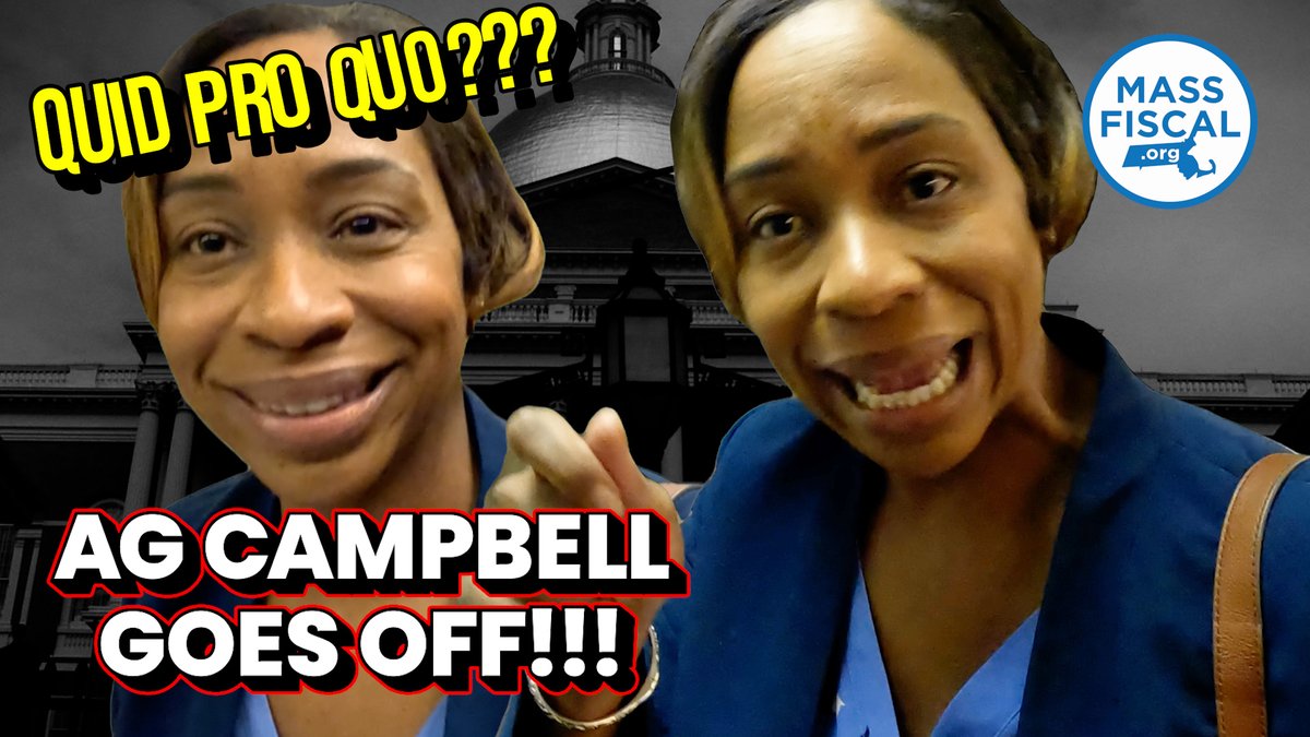We caught up with AG Andrea Campbell to ask her why she opposes enforcing the audit law against the Legislature. As she refused to enforce the audit this year, the Legislature increased funding to her office by 12%. Can you think of a greater example of a quid pro quo?