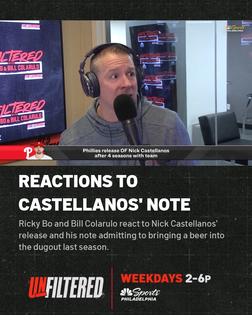 What do you think of Nick Castellanos' note? Ricky Bo gives Castellanos credit for his honesty.