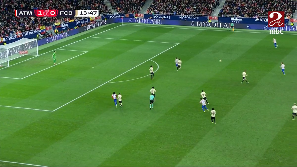 جريزمان يسجل الهدف الثاني لأتليتكو مدريد بمهارة كبيرة ويصعب مهمة برشلونة #كأس_ملك_أسبانيا #MBCMASR2