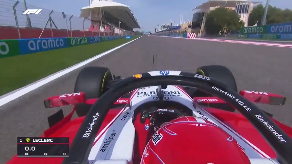 Charles goes fastest on Day 2! 👊 Jump aboard Charles Leclerc's Ferrari and watch him set the fastest time of the second day in Bahrain 💨 #F1 #F1Testing