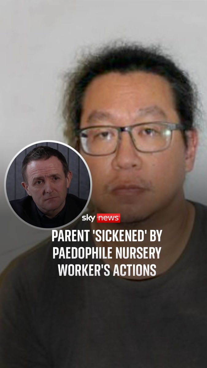 A former nursery worker Vincent Chan, who filmed himself sexually abusing children, has been sentenced to a minimum of 18 years in prison. Sky's Tom Parmenter speaks to one parent who is 'sickened' by the paedophile's actions 🔗Full report: