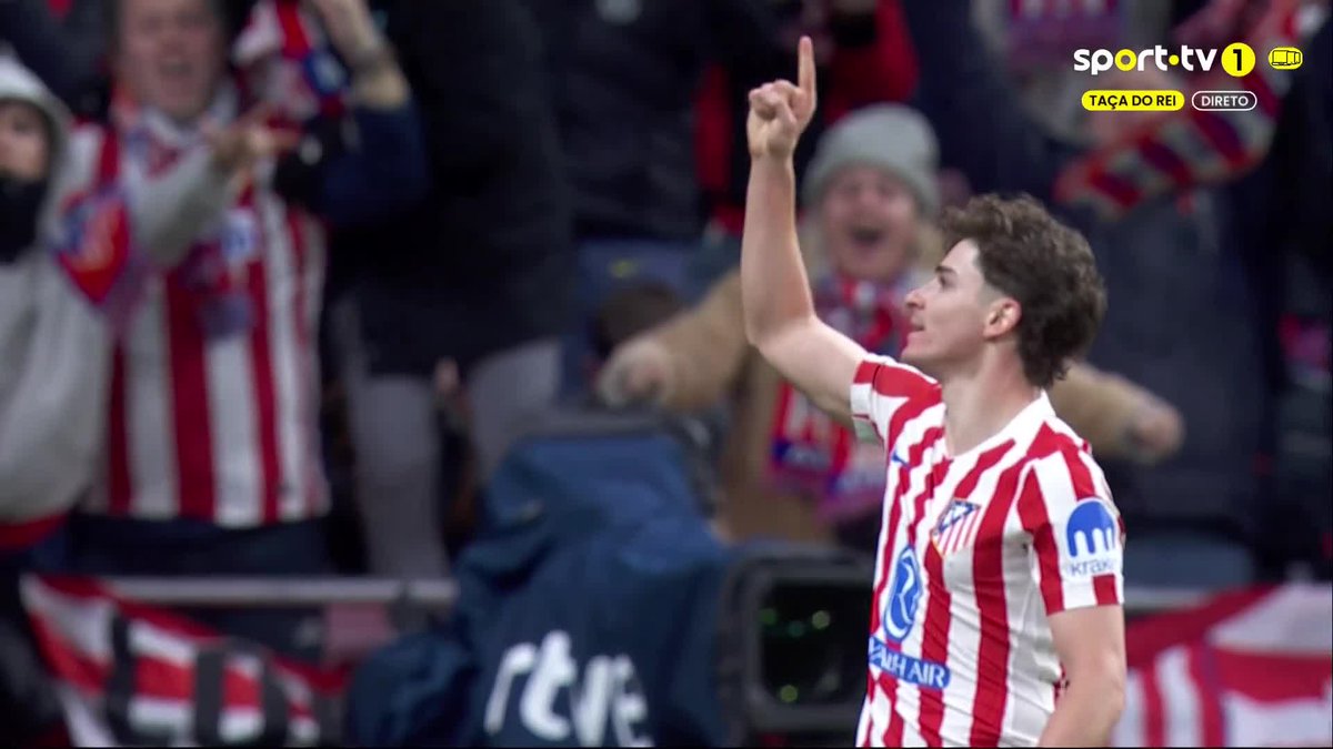 "Julian": Por el gol de Julián Álvarez ante Barcelona en la #CopaDelRey
