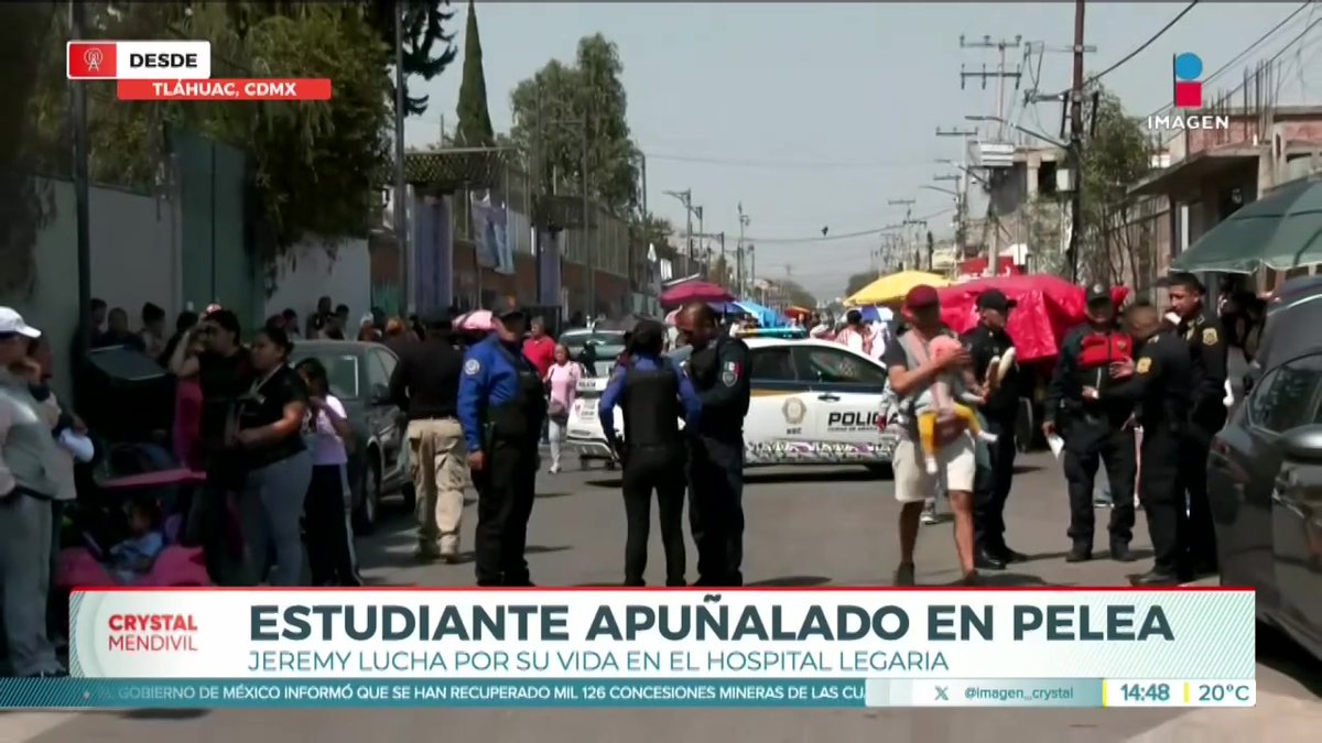 #CDMX | Rodolfo Dorantes nos tienes los detalles sobre la salud de Jeremy, el joven que fue apuñalado durante una pelea afuera de una secundaria.