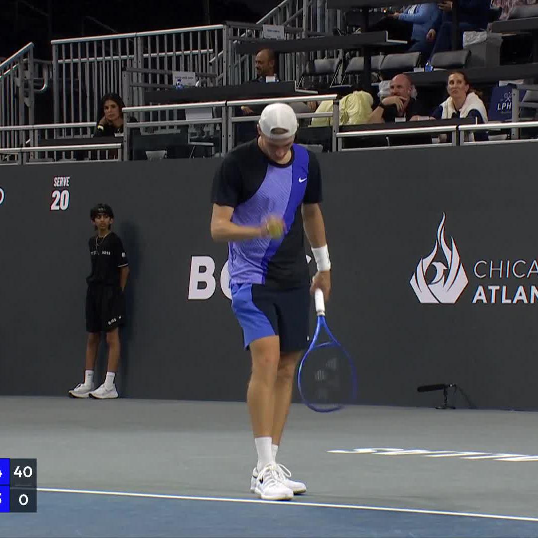 Can we discuss Shapo's serve today 😮 One of his best serving displays with 20 aces in nine service games so far! #DALOpen
