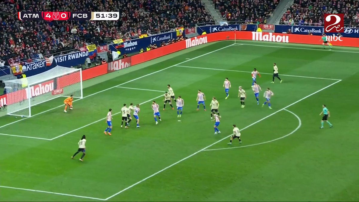 فرحة لم تكتمل..الحكم يلغي هدف برشلونة الأول بعد الرجوع للفار بداعي التسلل #كأس_ملك_أسبانيا #MBCMASR2