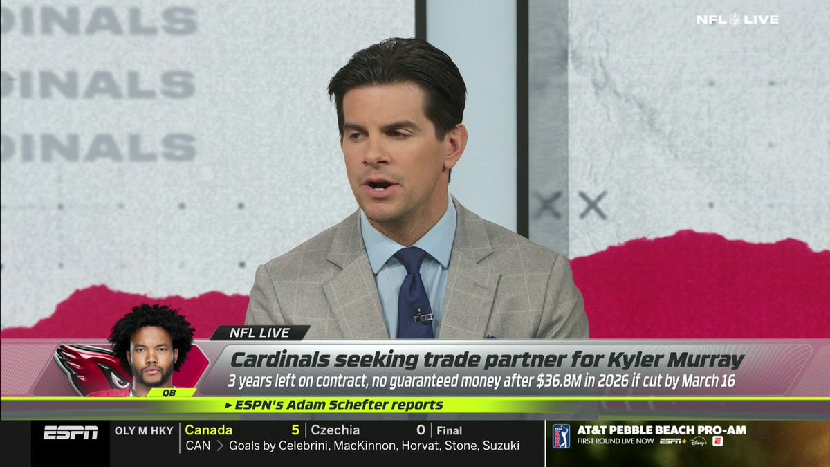 "A change of scenery is best for all parties involved." Field Yates weighs in on Kyler Murray's future with the Cardinals ✍️