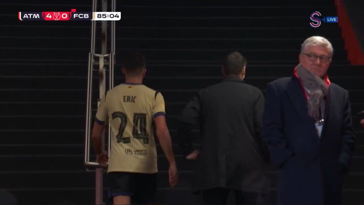 Eric Garcia atıldı, Barcelona 10 kişi kaldı! 🟥