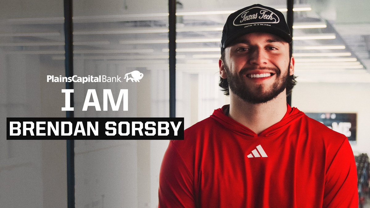 Red Raider Nation, introducing your new QB1 I Am: Brendan Sorsby 🎬 Brendan Sorsby | PlainsCapital Bank