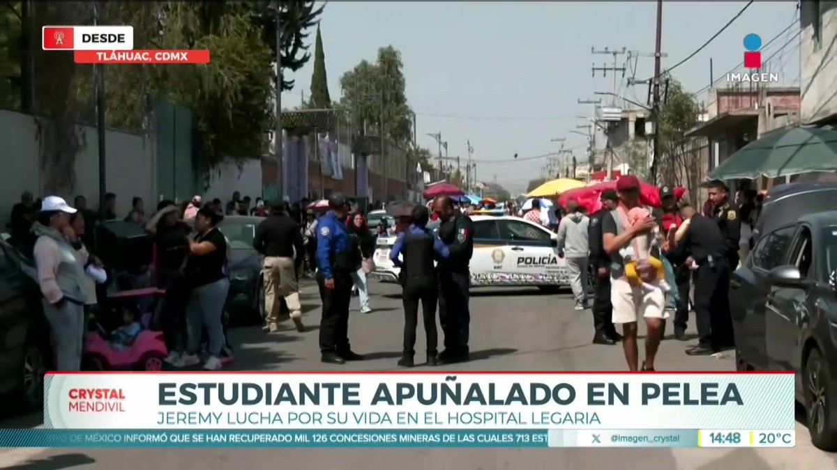 Detienen al presunto agresor que apuñaló a Jeremy a unos pasos de su escuela en la #CDMX; Ariel Rodriguez nos cuenta: #NoticiasImagen #YoTeVeo #ImagenNoticias con Crystal Mendivil Imagen Crystal