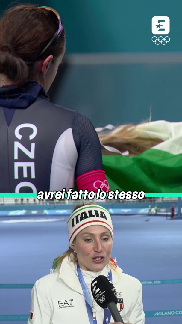 Francesca e l’abbraccio con Martina