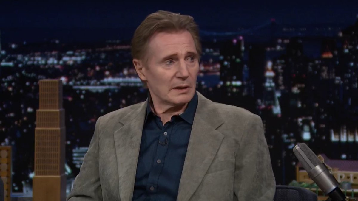 Liam Neeson’s driver had a problem with how many people he’d have to kill in Taken 🤣 #FallonTonight