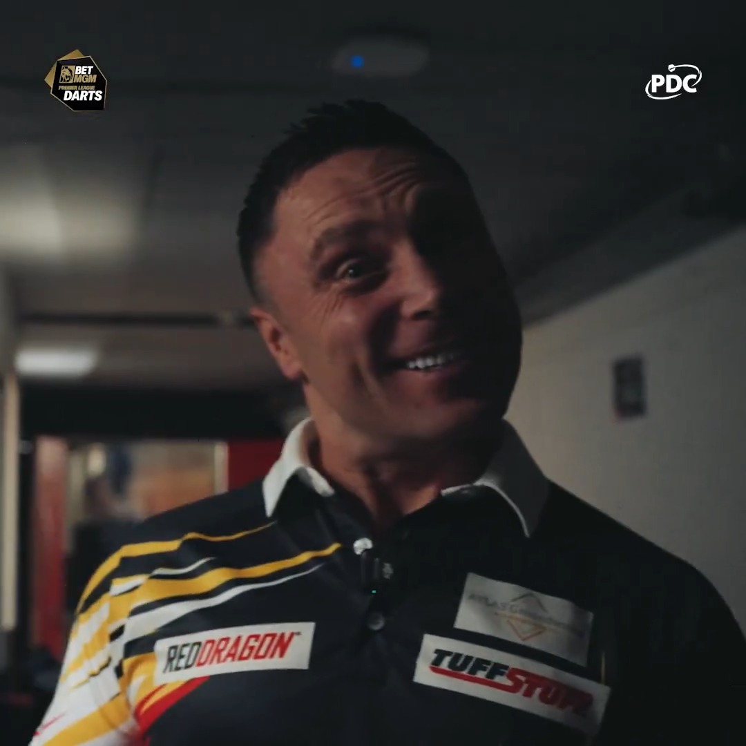 🏆 "It's vital to get some points on the board early" We caught Gerwyn Price on the fly following his nightly victory in Antwerp. #PLDarts | Gerwyn Price