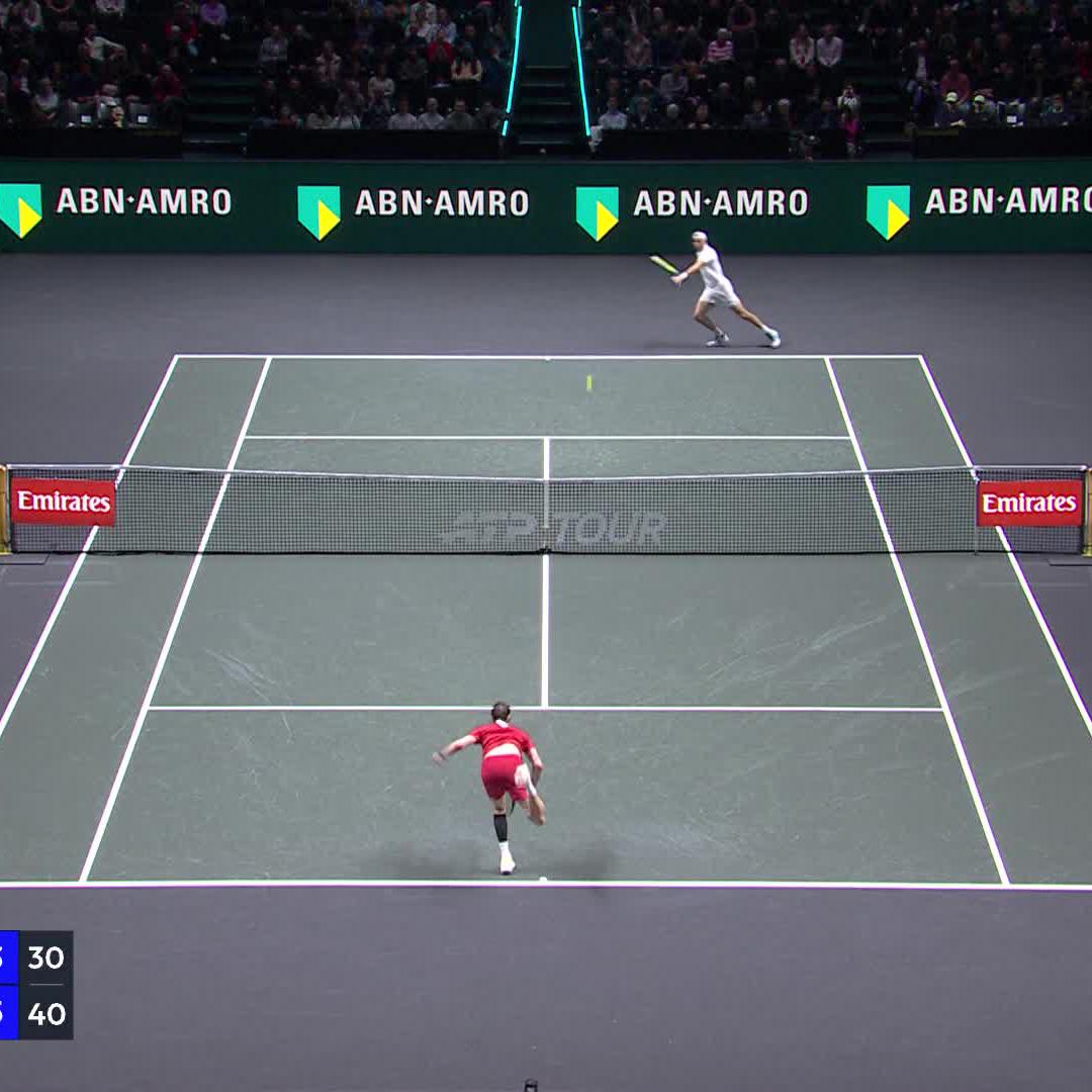 Bublik d. Struff 7-6 4-6 6-3 Sasha is into the QF of Rotterdam for the 1st time Last match he beat Hurkacz, who he was 1-6 against prior to the win Today he beats Struff, who he was 1-4 against New &amp; improved ✅10-2 in 2026 Bublik 2.0 is different