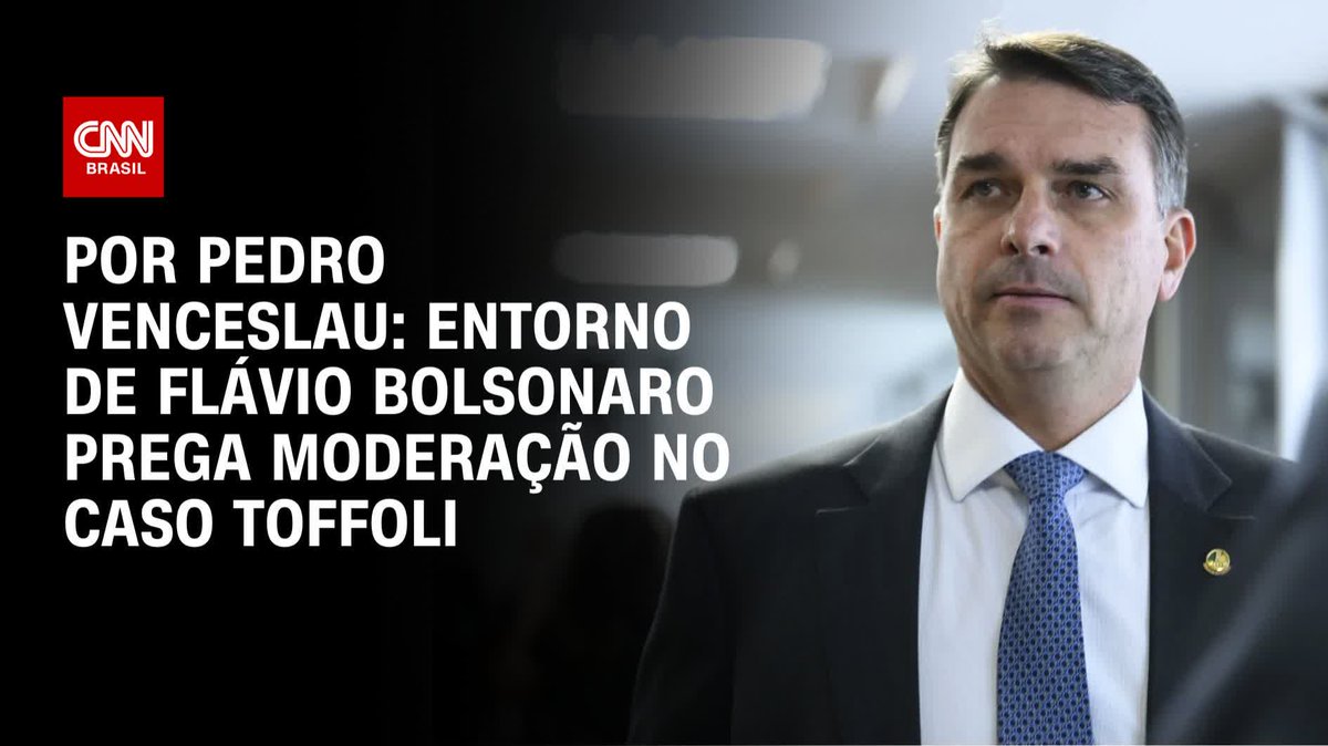🇧🇷 Aliados de Flávio Bolsonaro desaconselham o pré-candidato do PL à Presidência da República a adotar um tom agressivo contra o ministro Dias Toffoli, do STF. Eles avaliam que Flávio precisa ter uma posição mais institucional e presidenciável.