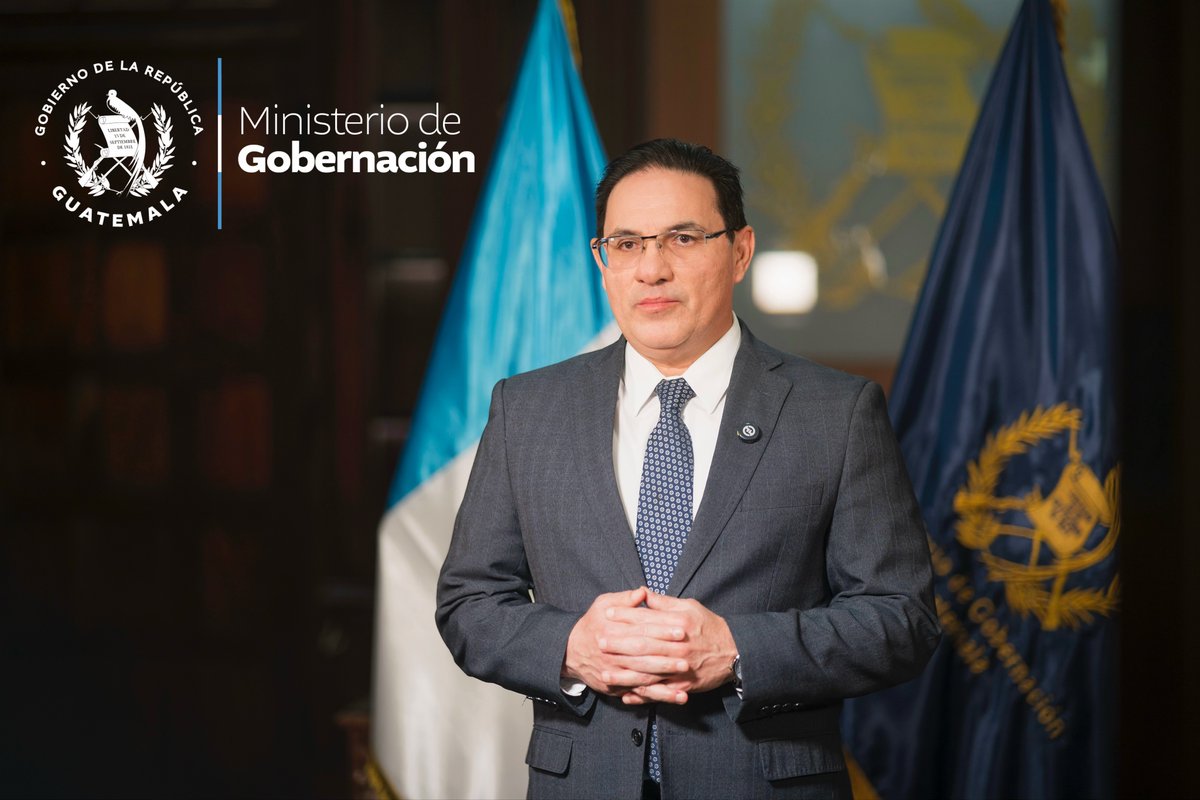 Mensaje del ministro de Gobernación, Marco Antonio Villeda. #SeguridadConTransparencia