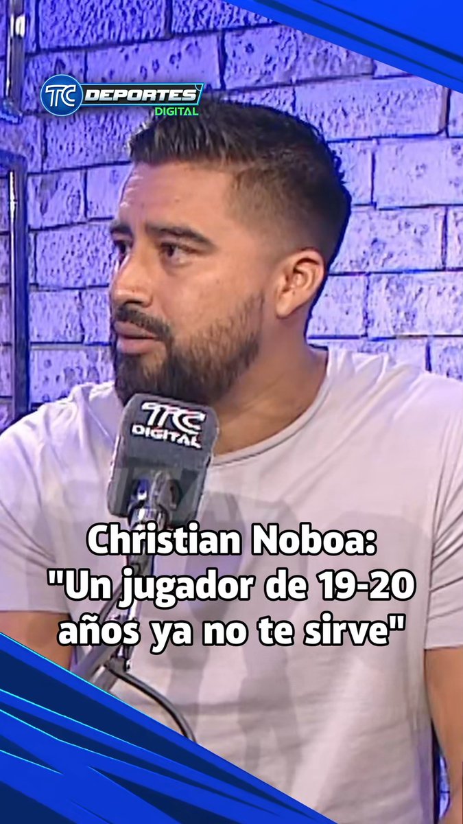 😳⚽ Christian Noboa: “Un jugador de 19-20 años ya no te sirve” 🔥 Queremos leerte: ¿Emelec debe apostar por jóvenes o por referentes? 👇