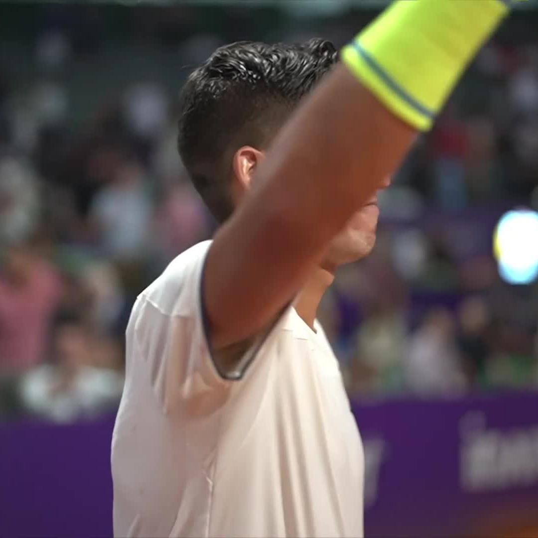 Experience prevails 〽️ 4th seed Sebastian Baez is back in the quarterfinals in Buenos Aires for the 2nd time, defeating Buse 6-4 6-3 under the lights! #ArgOpen2026