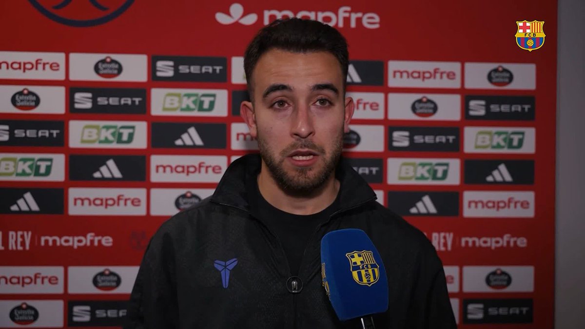 Eric Garcia: "I'm sure that with the help of the fans we can do it."