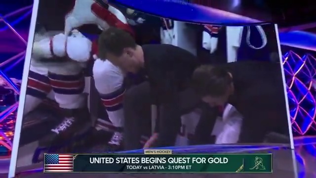 🎶 FIRE ME UP, I LOVE THIS SONG 🎶 Yes, that IS the classic NBC hockey theme song you're hearing during our coverage of the #WinterOlympics.