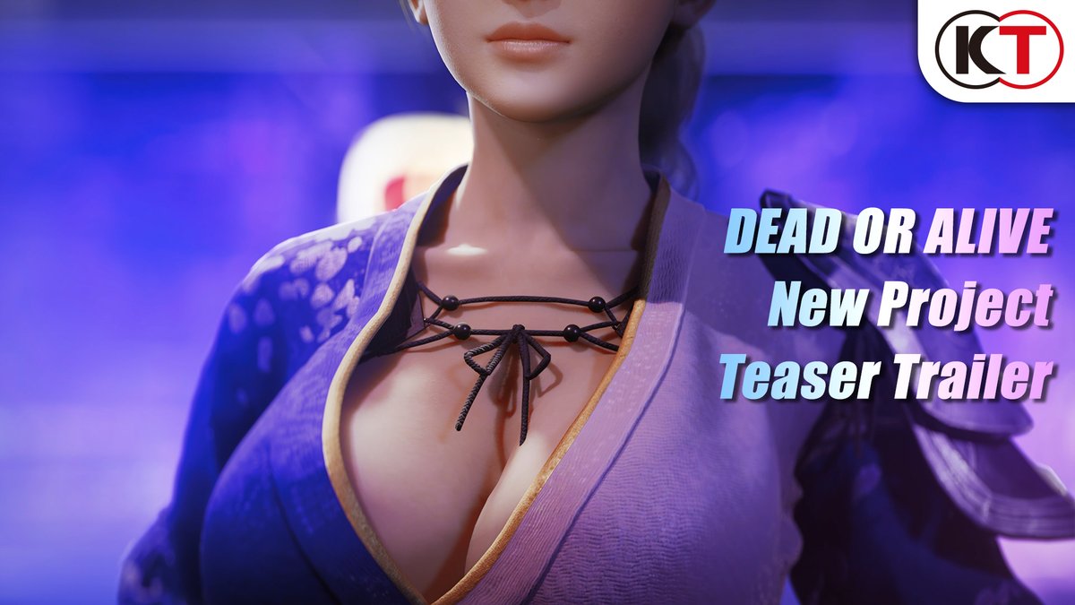 The production of the newest"DEAD OR ALIVE" series title has started! DEAD OR ALIVE is a fighting action game series, first released in 1996. So, this year marks its 30th anniversary. Official DEAD OR ALIVE Fighting Game #DEADORALIVE