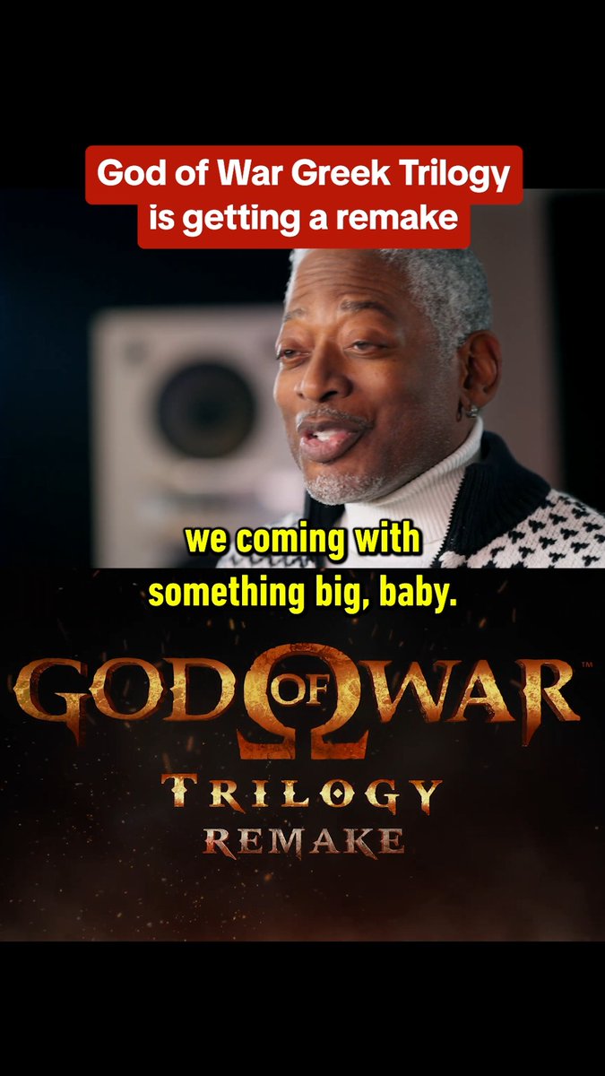 The OG Kratos, TC Carson, has announced the God of War Greek Trilogy is getting a remake! Are you excited to play the OG God of War trilogy?