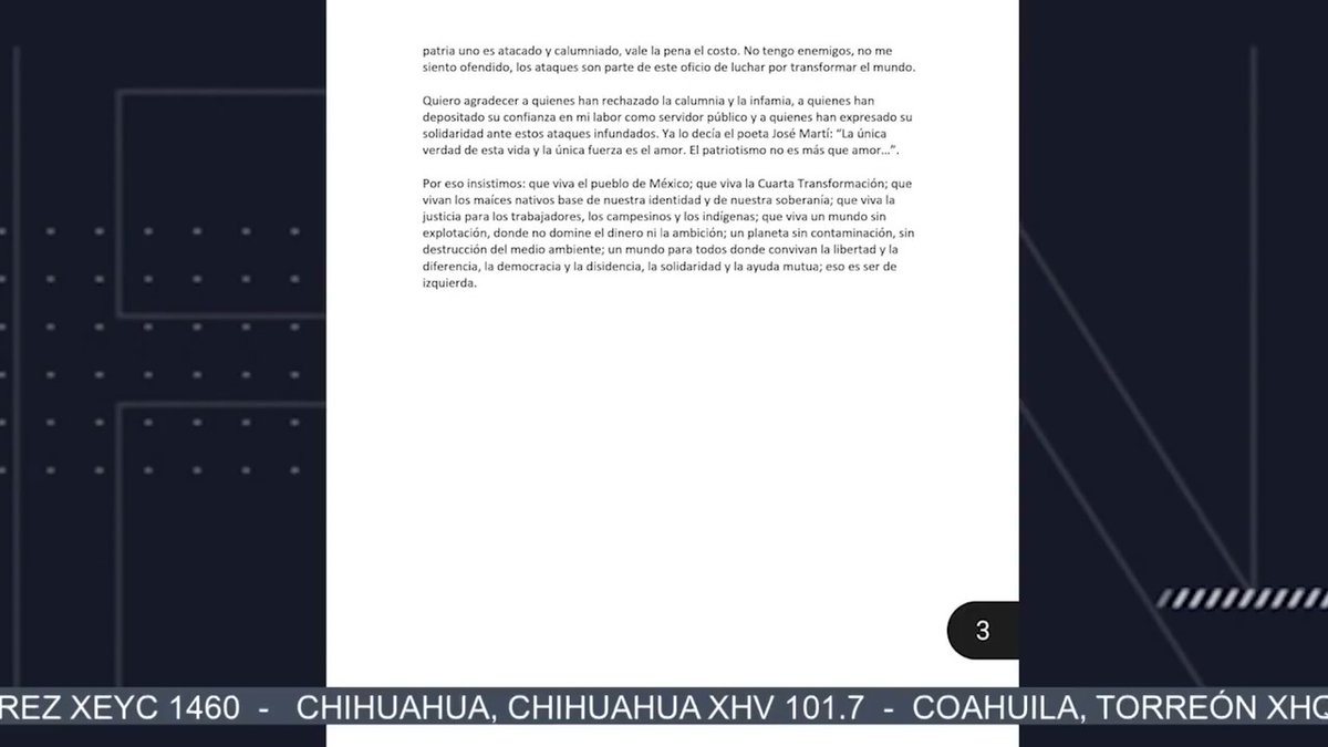 Y yo pregunto a Julio Scherer Ibarra y a Jesús Ramírez: ¿Por qué tardaron tanto en hablar y lanzar estas acusaciones? Más en