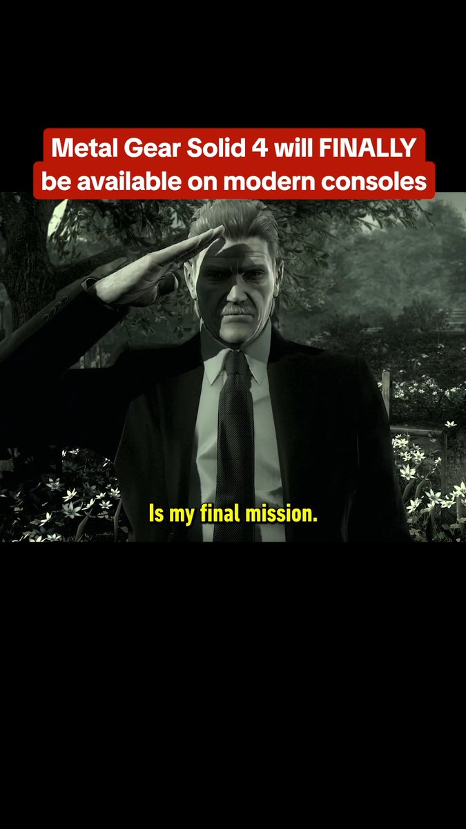 Metal Gear Solid 4: Guns of the Patriots is finally free from the shackles of the PS3! MGS4 and MGS: Peace Walker are coming to the Metal Gear Solid: Master Collection Vol. 2.