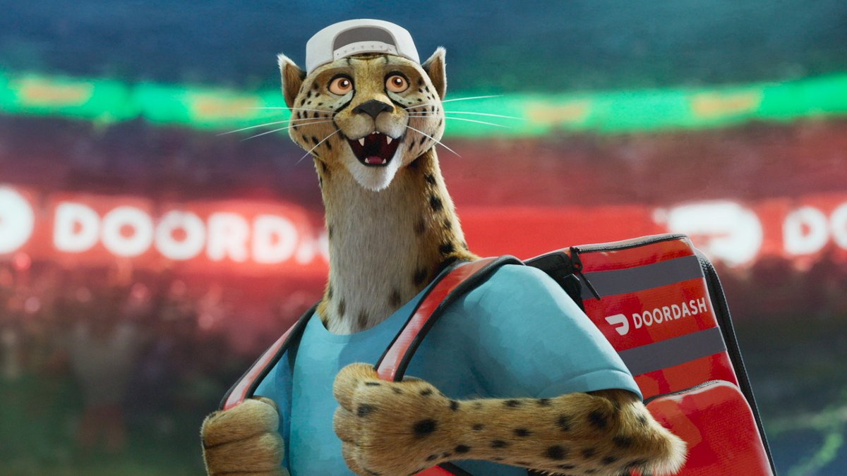 DoorDash: The Ultimate Assist. #GOATmovie is now playing.