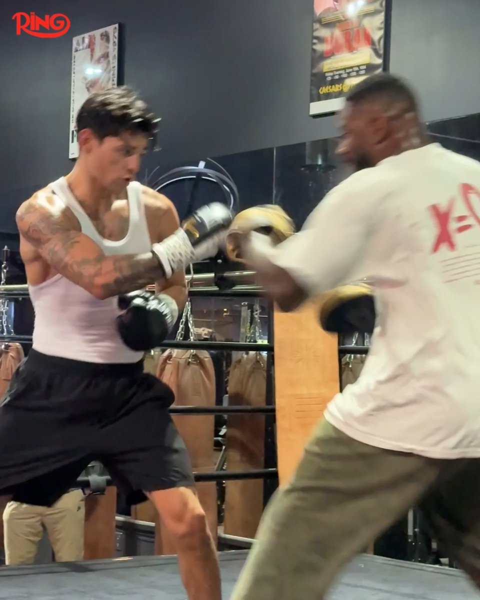 The sounds of a Ryan Garcia training camp 👊 🎟️ Get your tickets now: The Ring: High Stakes | Exclusively on DAZN | Feb 21st in Las Vegas 🥊