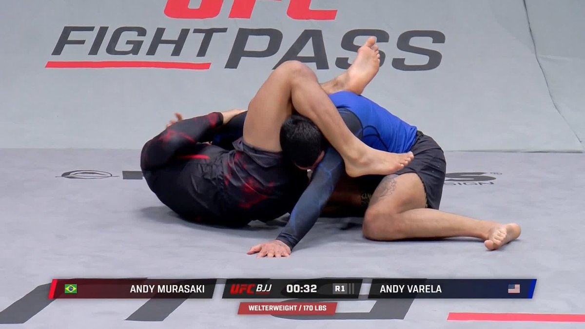 FIRST ROUND FINISH 💥 Andy Murasaki keeps his win streak alive! Watch NOW: | #UFCBJJ5
