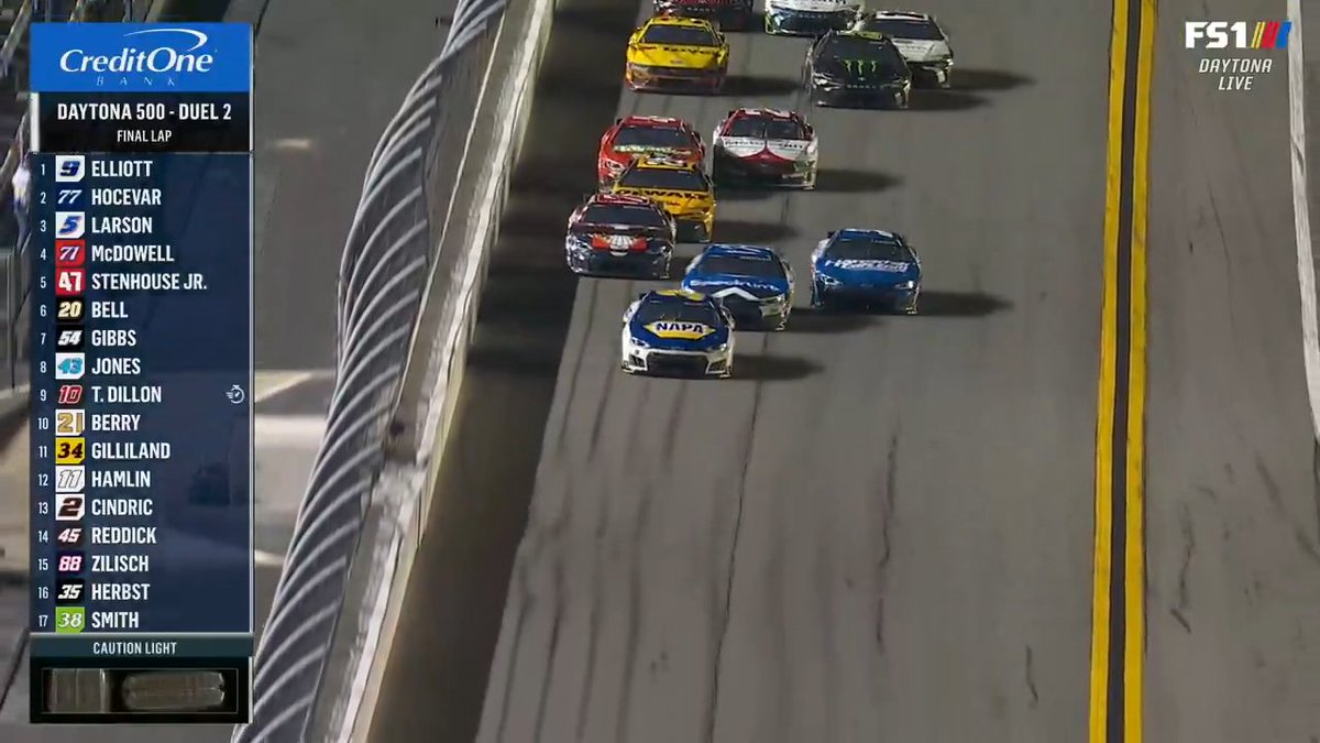 Chase Elliott wins Duel No. 2 at Daytona!