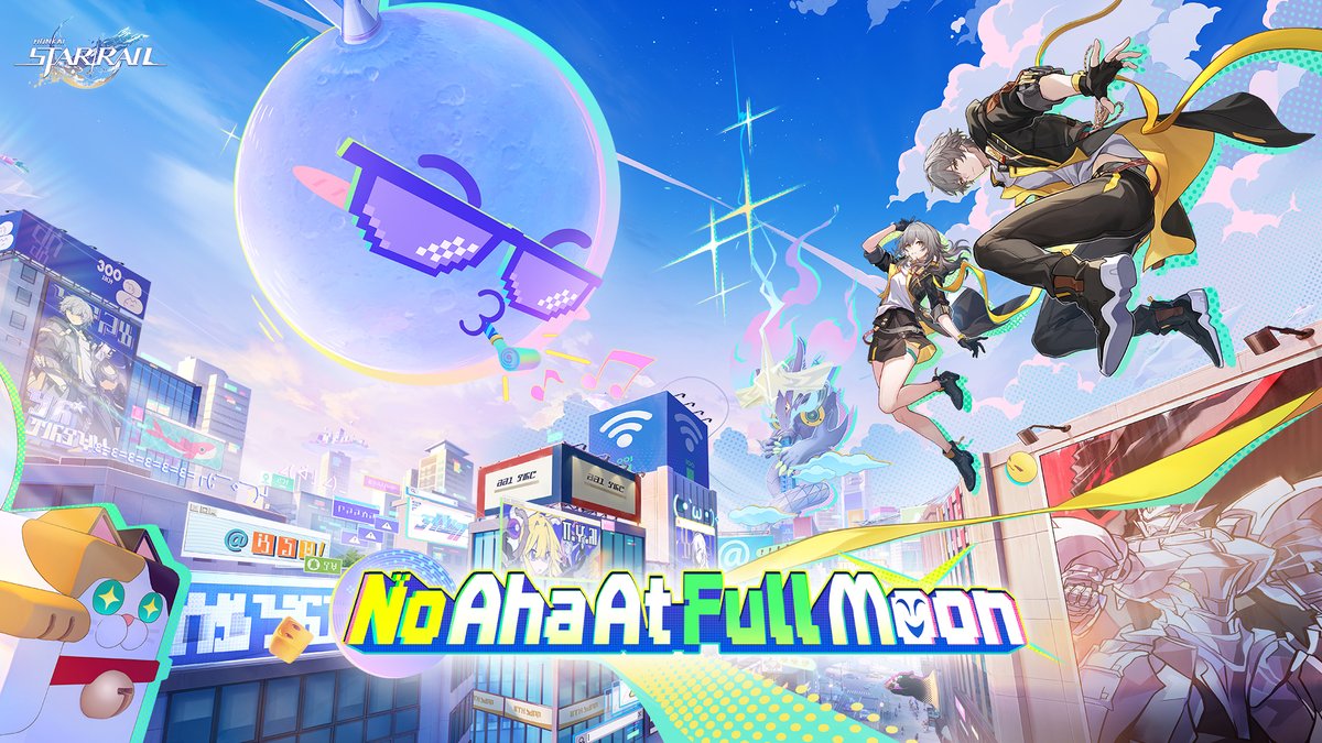 All aboard the Astral Express, Trailblazers, there's a new adventure ahead! Explore Planarcadia and join the The Phantasmoon Games. Play the Honkai: Star Rail "No Aha at Full Moon" Version 4.0 update now.