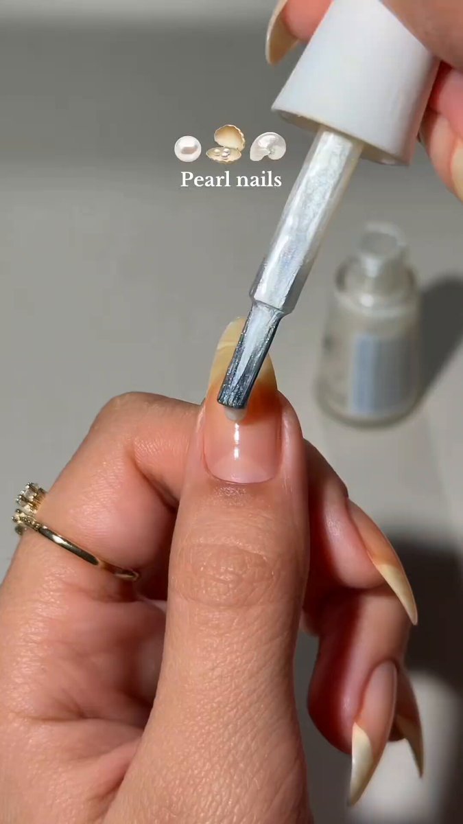 Pearl nails🐚✨️