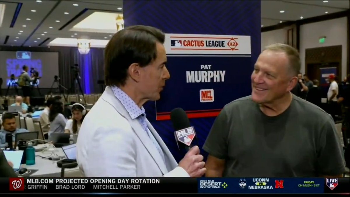 "We got some guys that have the right 'IT' factor. What we have to do is keep them hungry." - Pat Murphy on instilling a competitive energy in the Milwaukee Brewers clubhouse ahead of Spring Training MLB Network + Sage USA