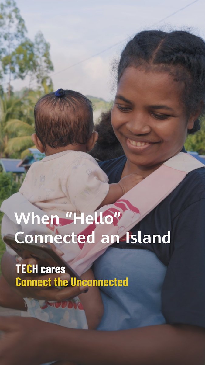 Communication is the key to happiness. When network signals first came to remote islands in Indonesia, it was smiles all round as a door to the outside world was opened.