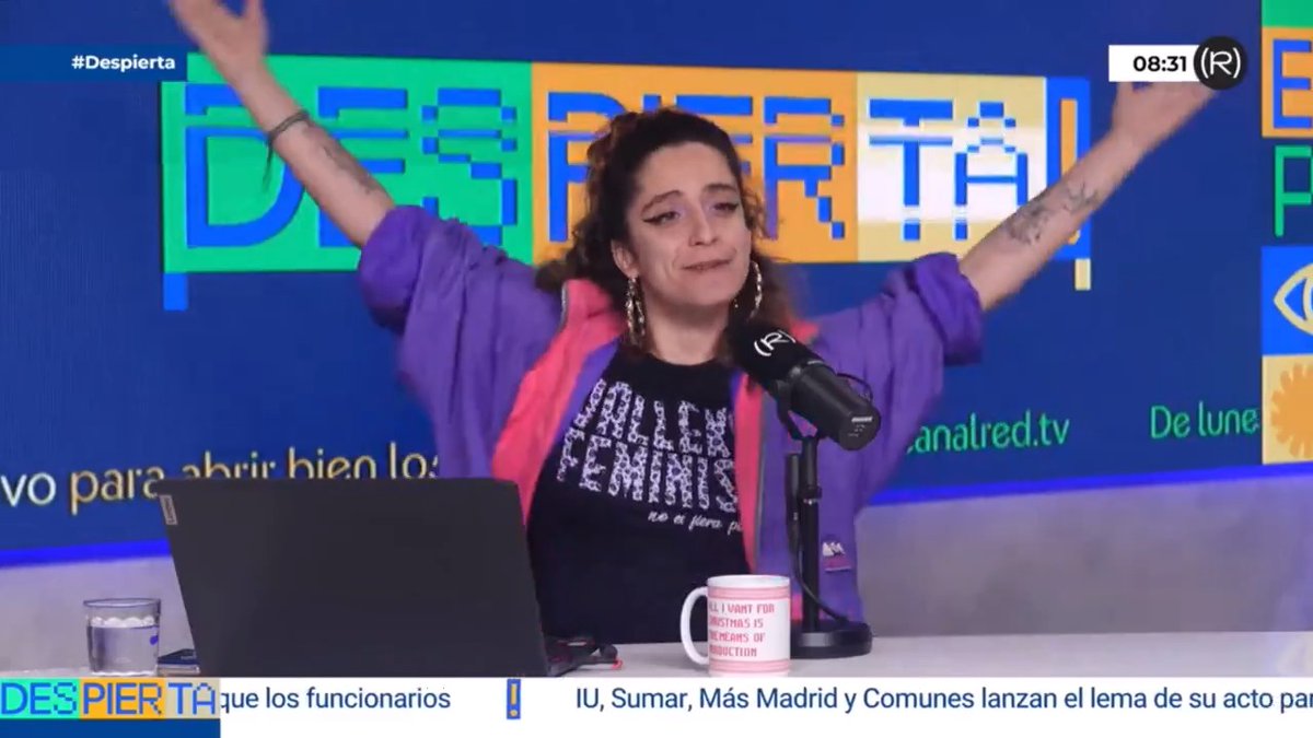 A Alejandra Martínez le ha llegado un burofax de EDATV reclamando que no llame fascista, nazi y ladrona a Alba María Bouzaid Aquí la respuesta de alemvelasco_ 👇🏽 📺 DESPIERTA!