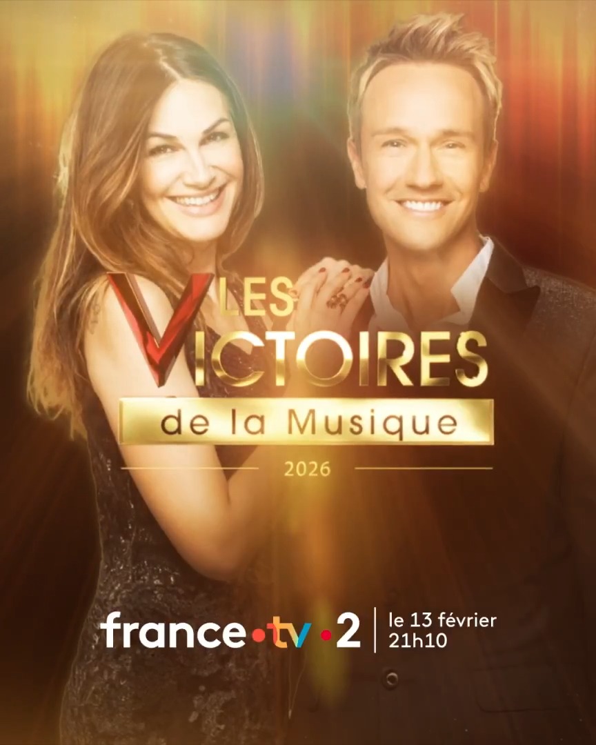 Quels seront les grands gagnants des #Victoires2026 ? Retrouvez la cérémonie des Victoires de la musique, présentée par Helena Noguerra et Cyril Féraud, ce vendredi à 21h10 sur et sur France 2 👉