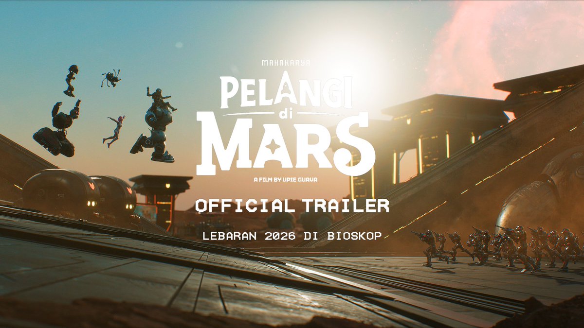 Akhirnya nongol juga full trailernya... PELANGI DI MARS!!! WDYT gaesss??
