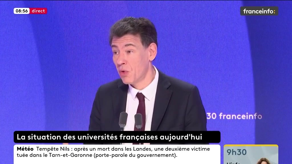 🔴 Bruno Retailleau déplore que "deux tiers" des étudiants étrangers en France ne valident pas leur licence en trois ans ➡️"Sur les réussites en licence et en masters, les étudiants internationaux réussissent plutôt mieux que les étudiants français", dit Philippe Baptiste