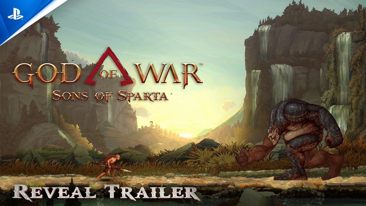 El ágil combate de Kratos encuentra un nuevo género. El plataformas de acción God of War Sons of Sparta ya está disponible en PS5: #StateOfPlay