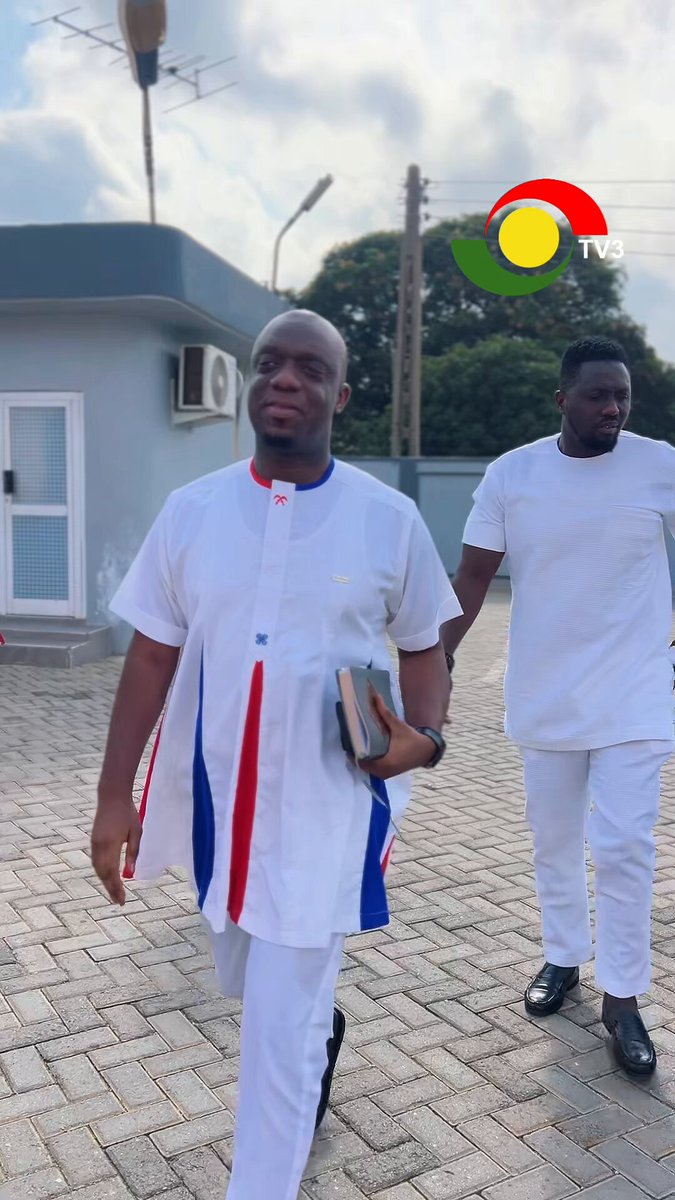 📸 Media General Management welcomes the NPP's general secretary, Justin Frimpong Kodua, as the NPP marks their return to Media General platforms across the country. #TV3NewDay #TV3GH
