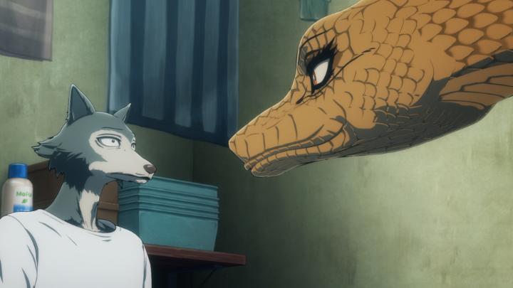 Remember when Legoshi came face-to-face with the school security... snake? Rewatch your favorite BEASTARS episodes before Final Season Part 2 premieres on March 7! Only on Netflix 🐍