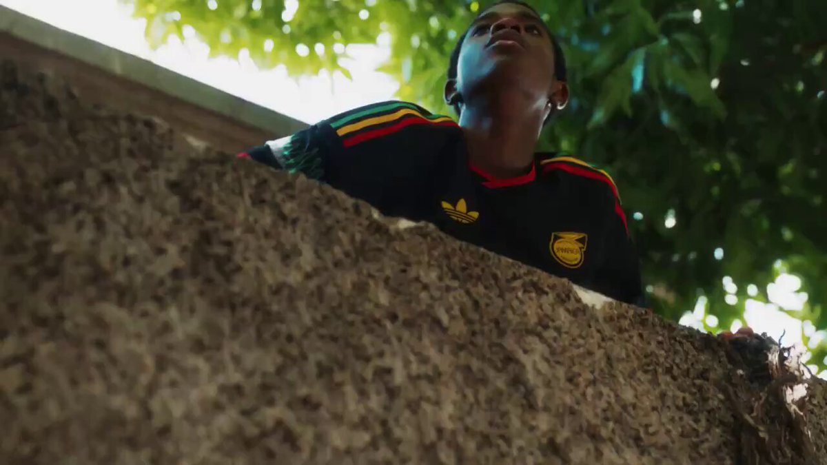 Jamaica introduce their new kits in collaboration with the Bob Marley Foundation.