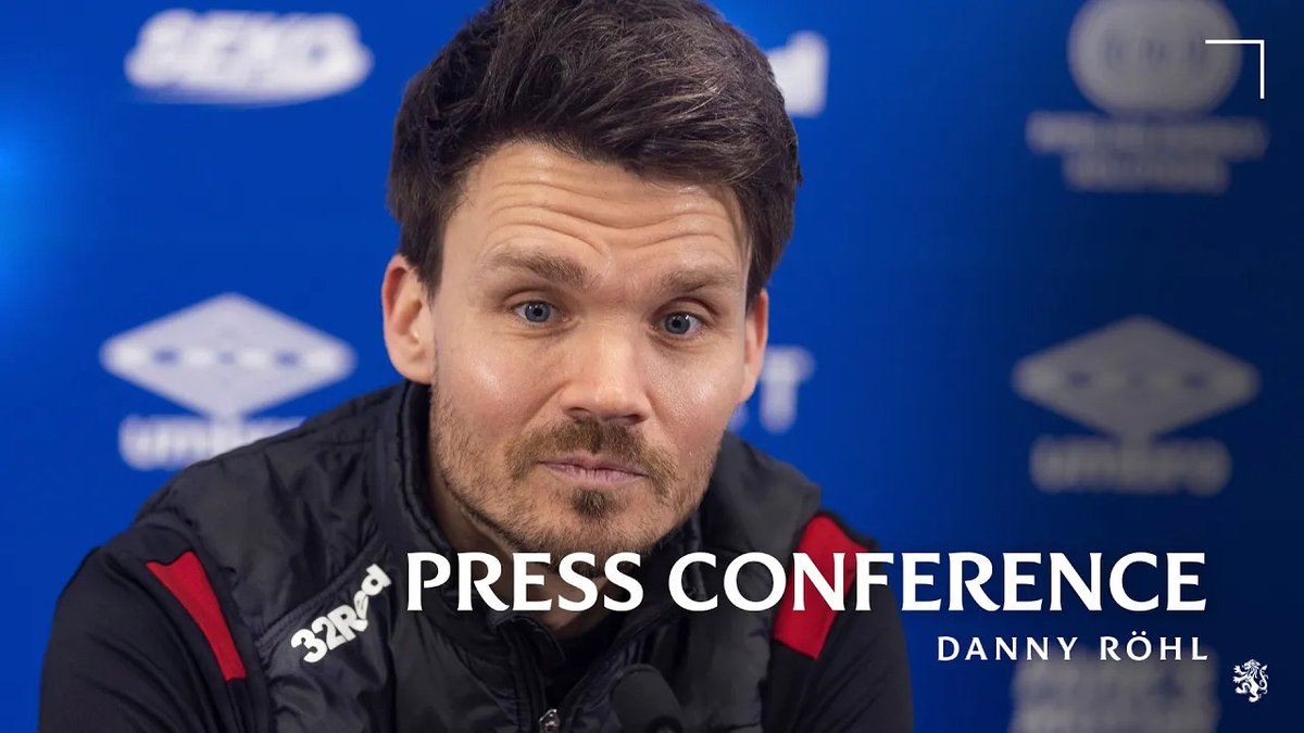 🎙️ Danny Röhl spoke to the media ahead of Sunday's match against Hearts at Ibrox.