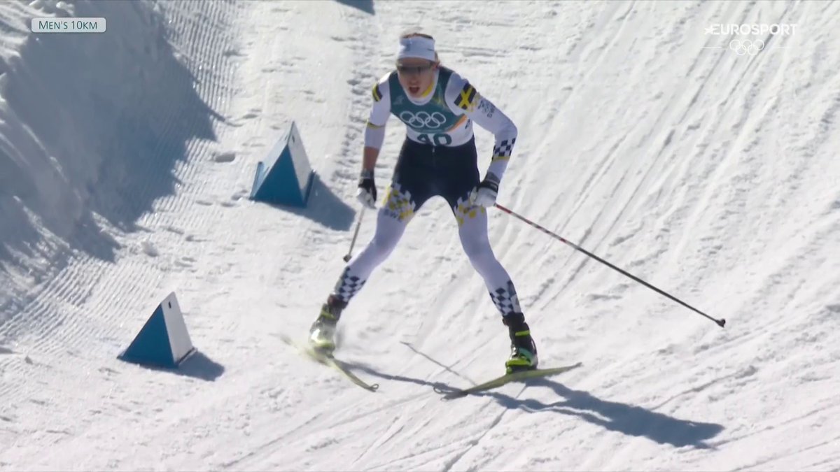 William Poromaa vurpar 📲 Streama hela OS i Milano Cortina 2026 på HBO Max och se det bästa på Eurosport 1.