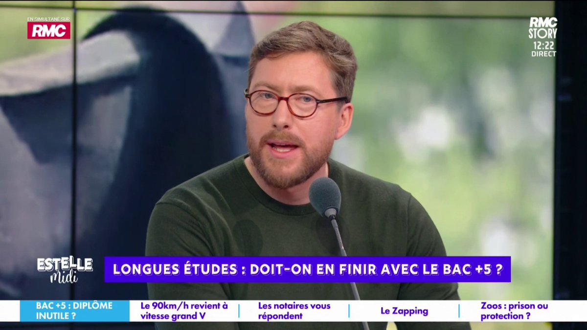 👨🎓Longues études 🎙️ Pierre Rondeau : "Ce qui compte, ce n'est pas d'avoir le diplôme, ce qui compte, ce sont les connaissances ! On arrive avec des bacheliers qui ont du mal à écrire, à maîtriser le langage, en mathématiques... c'est là qu'il y a un problème !" #EstelleMidi